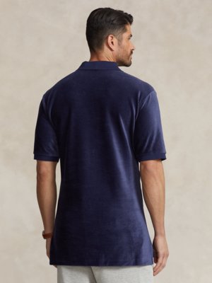 Poloshirt-in-Feincord-Qualität-mit-Stretchanteil