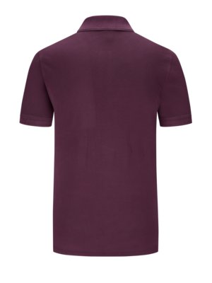 Polo-shirt-in-piqué-fabric