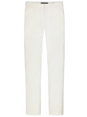 Chino aus Canvas, tapered fit 