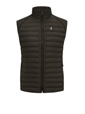 Quilted gilet with Sorona padding, weatherproof