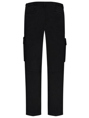 Cargo-trousers-with-stretch,-Regular-Fit