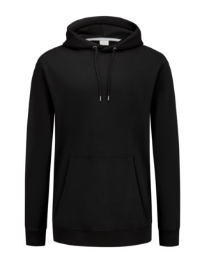 Hoodie with embroidered design on the back