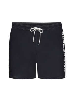 Swim shorts with contrasting seams