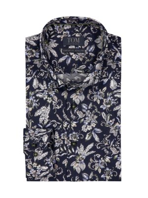 Shirt with floral pattern, Comfort Fit 