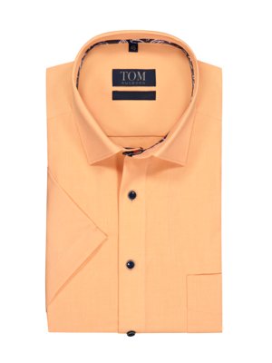 Short-sleeved shirt with breast pocket, Comfort Fit 