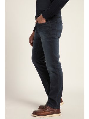 Jeans mit Stretchanteil, Straight Fit