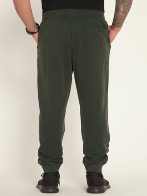 Jersey trousers in a vintage look, Relaxed Fit