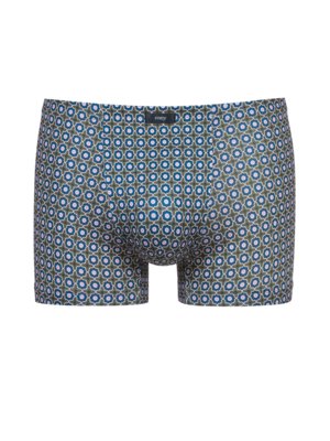Boxer trunks with all-over print 