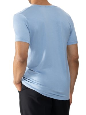 V-neck pyjama shirt in stretch modal 