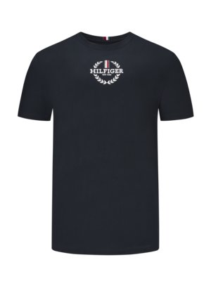 T-Shirt mit frontseitigem Logo-Print