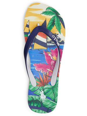 Flip flops Bolt with holiday motifs 