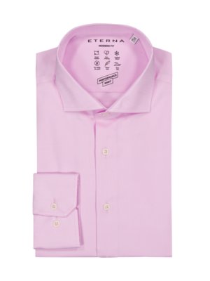 Shirt-with-delicate-pattern,-Performance-Shirt,-Modern-Fit-