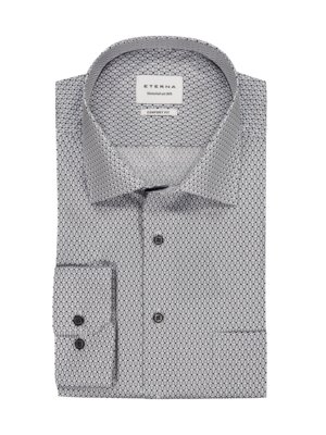 Shirt with all-over pattern, Comfort Fit