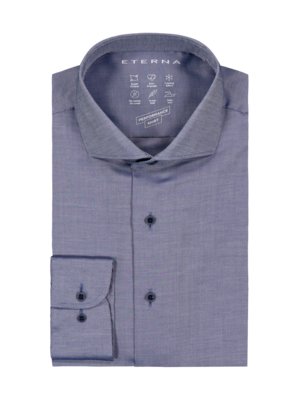 Shirt with delicate pattern, Performance Shirt, Modern Fit 