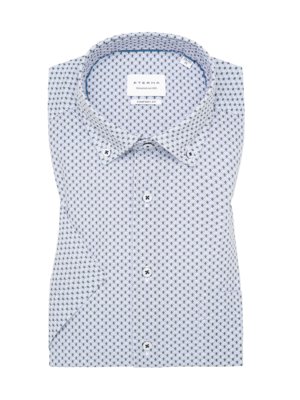 Short-sleeved shirt with all-over print, Comfort Fit 
