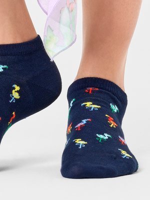Trainer-socks-with-flamingo-motifs-