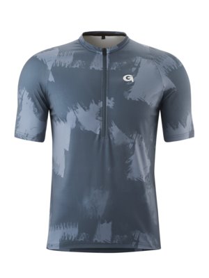 Cycling shirt Vedello with half zip and stretch 