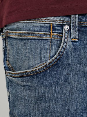 Jeans Glenn Superstretch in Stonewashed-Optik, Slim Fit 