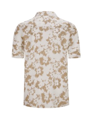 Bowling-shirt-made-of-lyocell-with-Hawaiian-floral-print