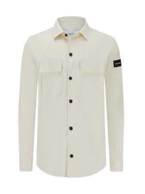 Overshirt in a clean look