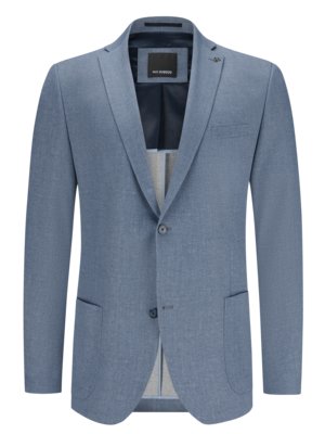 Blazer in jersey fabric, partially lined