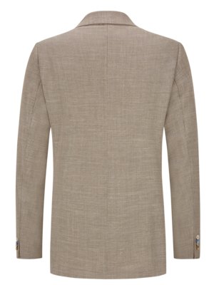 Blazer-in-a-wool-blend-with-stretch,-Soft-Linen-