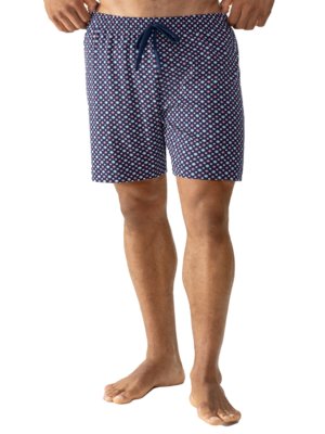 Pyjama-Shorts-mit-Allover-Muster-