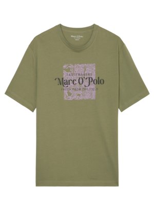 T-Shirt aus Baumwolle mit Frontprint 