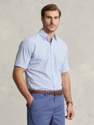 Košile-s-krátkým-rukávem-v-kvalitě-seersucker-