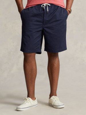 Shorts with elastic waistband and stretch 