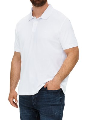 Piqué-polo-shirt-in-stretch-cotton-