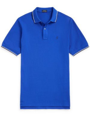 Polo-shirt-Piquê-with-contrasting-stripes-on-the-collar-