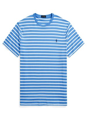 Cotton-T-shirt-with-striped-pattern-