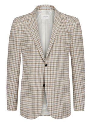 Blazer-with-check-pattern-and-stretch-