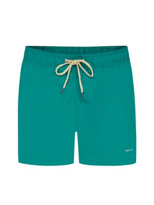 Swimming-trunks-with-contrasting-logo-detail