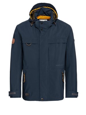 Functional jacket with hood, teXXXactive 3,000 mm hydrostatic head 
