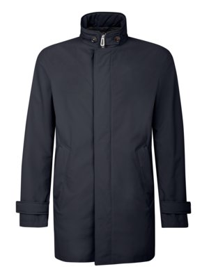 Light short coat with standing collar, Flexcity 