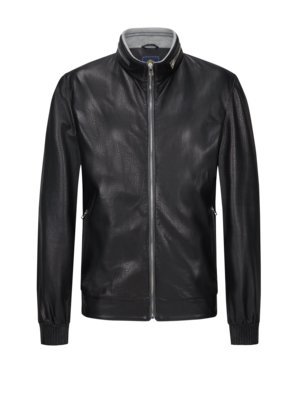 Blouson in high-quality smooth leather 