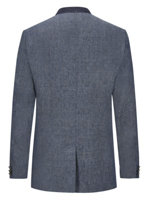 Linen-jacket-with-glen-check-pattern-