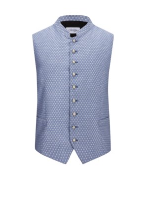 Traditional waistcoat with pattern 