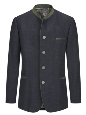 Jacket-with-linen-content-