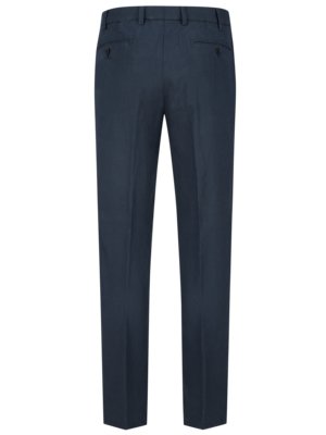 Linnen broek in chino-model 