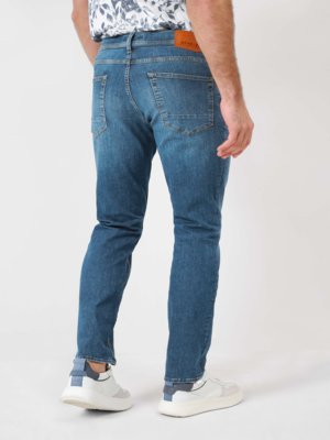 Jeans Chris in a washed look, Heritage Flex Slim Fit 