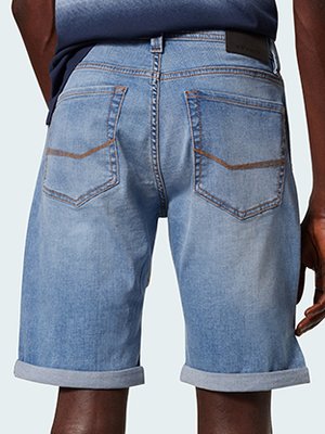 Futureflex Jeans-Bermudashorts Lyon, Modern Fit
