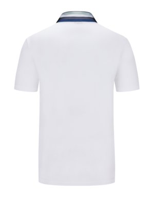 Piqué-polo-shirt-with-contrasting-collar-