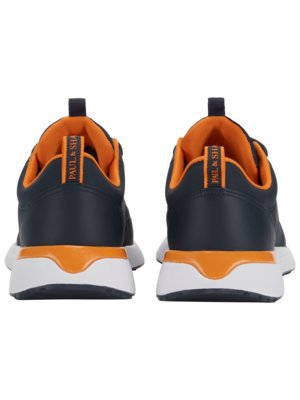 Low-top sneakers in a runner style made of light mesh material