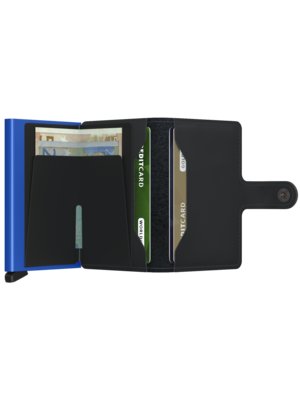 Wallet with snap fastener and Cardprotector