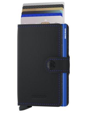 Wallet with snap fastener and Cardprotector