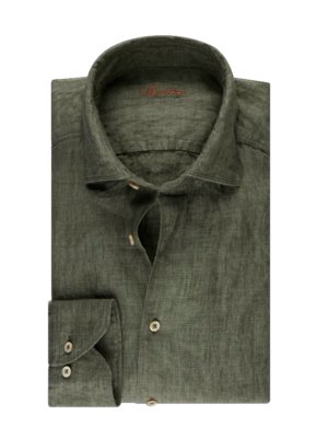 Linen-shirt-with-Kent-collar,-Comfort-Fit-