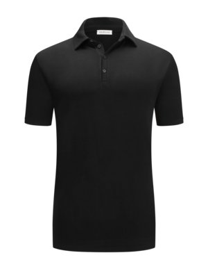 Polo shirt made from high-quality stretch viscose 